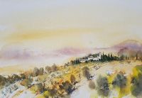 Blick nach Perugia